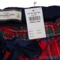 ABERCROMBIE & FITCH SARAH RED PLAID FLANNEL SLEEP PAJAMA PANTS L LARGE NEW NWT