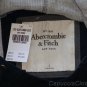 ABERCROMBIE & FITCH WOMENS SKYLER NAVY BLUE FLEECE HOODIE SWEATSHIRT TOP L NWT