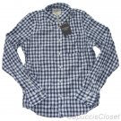 ABERCROMBIE & FITCH LEWEY MOUNTAIN WHITE PLAID BUTTON DOWN OXFORD SHIRT XXL NWT