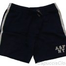 ABERCROMBIE & FITCH MENS BALD PEAK NAVY BLUE GYM SHORTS SZ L LARGE NEW NWT $50