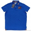 ABERCROMBIE & FITCH MENS GREAT RANGE BLUE PIQUE LOGO POLO SHIRT SZ XXL NEW NWT