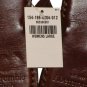 ABERCROMBIE & FITCH WOMENS BROWN SILVER SEQUIN LEATHER FLIP FLOPS SANDALS L NWT