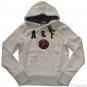 ABERCROMBIE & FITCH MENS SHAW POND WHITE HOODIE FLEECE SWEATSHIRT SZ L LARGE NWT