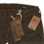 LUCKY BRAND JEANS MILITARY SURPLUS GREEN CROPPED CARGO CAPRIS PANTS SZ 00/24 NWT