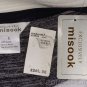 EXCLUSIVELY MISOOK NAVY WHITE STRIPED KNIT SWEATER COCOON SHRUG JACKET SZ L NWT