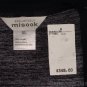 EXCLUSIVELY MISOOK NAVY WHITE STRIPED KNIT SWEATER COCOON SHRUG JACKET XL NWT