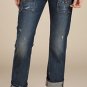 LUCKY BRAND JEANS WOMENS PORK CHOP ANKLE CROPPED DENIM CAPRIS 0/25 NEW NWT $129