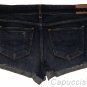 ABERCROMBIE & FITCH WOMENS KENDALL DESTROYED BELT DENIM JEAN SHORTS 12 NEW NWT