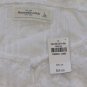 ABERCROMBIE & FITCH WOMENS LIZZY WHITE LACE EMBELLISHED BLOUSE SHIRT TOP L NWT