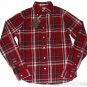 ABERCROMBIE & FITCH CASCADE LAKES BURGUNDY PLAID BUTTON DOWN OXFORD SHIRT M NWT
