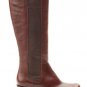 LUCKY BRAND JEANS WOMENS HYLDA SEQUOIA BROWN LEATHER TALL BOOTS SZ 10 M NEW $209