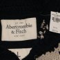 ABERCROMBIE & FITCH MENS WALLFACE MOUNTAIN NAVY MOOSE CARDIGAN SWEATER L NEW NWT