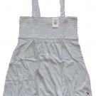 ABERCROMBIE & FITCH WOMENS REESE GREY BABYDOLL CAMISOLE TANK TOP XS NEW NWT $40