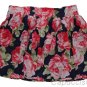 ABERCROMBIE & FITCH WOMENS KAYLIE NAVY FLORAL PRINT MINI SKIRT SZ L NEW NWT $68