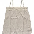 ABERCROMBIE & FITCH WOMENS LACE BABYDOLL CAMI TANK TOP SIZE LARGE L NEW NWT $40