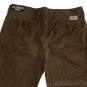 ABERCROMBIE & FITCH MENS SLIM STRAIGHT CHINO COTTON OLIVE TWILL PANTS 36/32 NWT