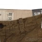 ABERCROMBIE & FITCH MENS SLIM STRAIGHT CHINO COTTON OLIVE TWILL PANTS 36/32 NWT
