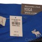 ABERCROMBIE & FITCH WOMENS A&F YOGA LEGGINGS PANTS NAVY BLUE SZ S SMALL NEW NWT