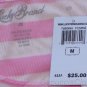 LUCKY BRAND JEANS WOMENS PINK DIP DYE STRIPE RIB TANK TOP SHIRT SZ M NEW NWT