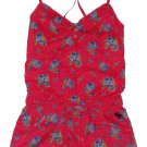 ABERCROMBIE & FITCH WOMENS KAYLIN PINK FLORAL ROMPER SHORTS OUTFIT SZ XS NEW NWT