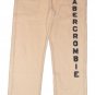 ABERCROMBIE & FITCH MENS CREAM SLIM STRAIGHT FLEECE SWEATS SWEATPANTS XL NEW NWT