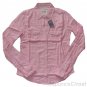 ABERCROMBIE & FITCH WOMENS FALLON LIGHT PINK BUTTON DOWN OXFORD SHIRT XS NEW NWT