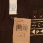 LUCKY BRAND JEANS HUDSON BROWN BELTED STUDDED EMBROIDERED DRESS SZ L NEW NWT $99