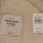 ABERCROMBIE & FITCH WOMENS COBY CREAM WOOL ALPACA CARDIGAN SWEATER SZ M NEW NWT
