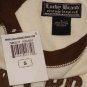 LUCKY BRAND JEANS MENS BROWN LOGO LONG SLEEVE THERMAL SHIRT S SMALL NEW NWT $48