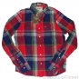 ABERCROMBIE & FITCH MORGAN MOUNTAIN PLAID BUTTON DOWN OXFORD SHIRT SZ L NEW NWT