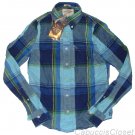 ABERCROMBIE & FITCH MORGAN MOUNTAIN PLAID BUTTON DOWN OXFORD SHIRT SZ S NEW NWT