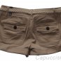 ABERCROMBIE & FITCH WOMENS EVETTE KHAKI BELTED TWILL SHORTS SZ 00 NEW NWT $68