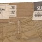 ABERCROMBIE & FITCH MENS SLIM CHINO COTTON TWILL KHAKIS PANTS SZ 36 NEW NWT $68