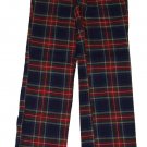 ABERCROMBIE & FITCH SARAH NAVY BLUE PLAID FLANNEL SLEEP PAJAMA PANTS XS NEW NWT
