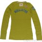 HOLLISTER CALIFORNIA BETTYS GREEN LOGO SLEEVE LOGO TEE T-SHIRT TOP SZ XS NEW NWT