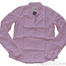 ABERCROMBIE & FITCH WOMENS KIRA PINK BUTTON DOWN OXFORD SHIRT TOP M MEDIUM NWT