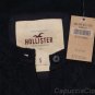 HOLLISTER CALIFORNIA BEACONS BEACH NAVY BLUE LACE CARDIGAN SWEATER TOP SZ S NWT