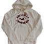 HOLLISTER CALIFORNIA MENS WARNER SPRINGS CREAM FLEECE HOODIE SWEATSHIRT SZ L NWT
