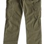 LUCKY BRAND JEANS SLOUCHY SKINNY CROPPED ANKLE OLIVE GREEN CARGO PANTS 00/24 NWT