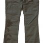 LUCKY BRAND JEANS WOMENS AMAZON GREEN EMBROIDERED CARGO PANTS SZ 00/24 NEW NWT