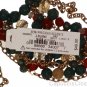 LUCKY BRAND JEANS BOHO SEMI PRECIOUS ACCENTS BEADED STONE CHAIN NECKLACE NEW NWT