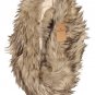 HOLLISTER CALIFORNIA BETTYS FAUX FUR CREAM KNIT INFINITY WRAP SCARF OSFA NEW NWT