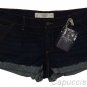 ABERCROMBIE & FITCH WOMENS BELLA DARK RINSE STRETCH DENIM JEAN SHORTS 12 NEW NWT