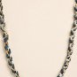 LUCKY BRAND JEANS WOMENS DENIM MULTI MEDIA CHAIN LONG FASHION NECKLACE NEW NWT