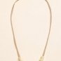 LUCKY BRAND JEANS BOHO EXOTIC BONE DISC LEATHER BEADED STATEMENT NECKLACE NWT