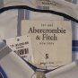 ABERCROMBIE & FITCH BOULDER BROOK BLUE PLAID BUTTON DOWN OXFORD SHIRT S NEW NWT
