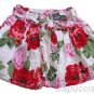 ABERCROMBIE & FITCH WOMENS KAYLIE WHITE FLORAL PRINT SASH BELT MINI SKIRT XS NWT