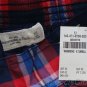 ABERCROMBIE & FITCH WOMENS TARYN NAVY BLUE PLAID MINI SKIRT XS X-SMALL NEW NWT