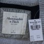 ABERCROMBIE & FITCH PIPER NAVY GREY STRIPE V-NECK CARDIGAN SWEATER TOP SZ S NWT
