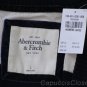 ABERCROMBIE & FITCH PIPER NAVY CREAM STRIPE V-NECK CARDIGAN SWEATER TOP SZ L NWT